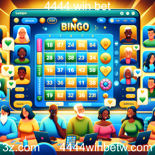 Bingo: A Emoção dos Jogos Online na 4444 Win Bet