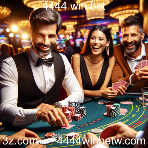Descubra o Cassino Ao Vivo da 4444 win bet: A emoção em tempo real